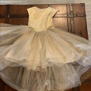 *Never Worn* beautiful gold dress!